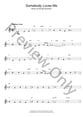 Somebody Loves Me piano sheet music cover